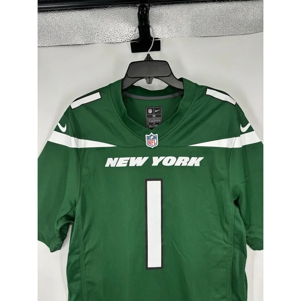 NWOT New York Jets Sauce Ahmad Gardener Jersey #1 Nike‎ Engineered Mens Medium
